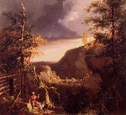 Thomas Cole Daniel Boone Sitting Sweden oil painting reproduction